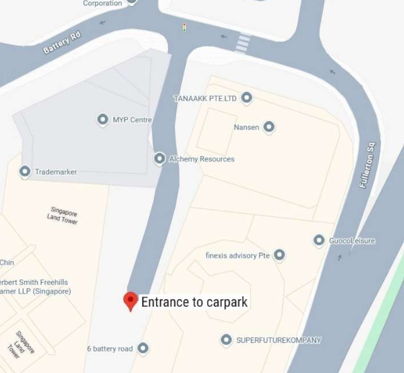 Map to Carpark